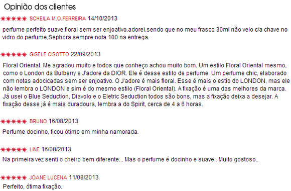 opinião-clientes