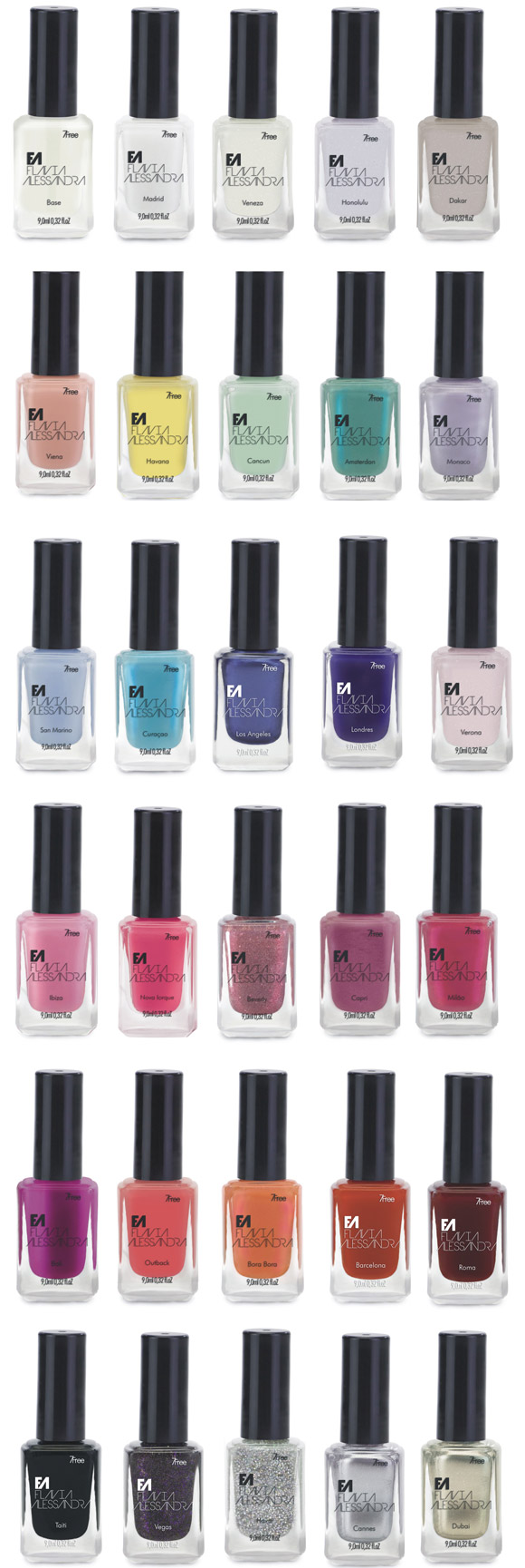 esmaltes 7FREE