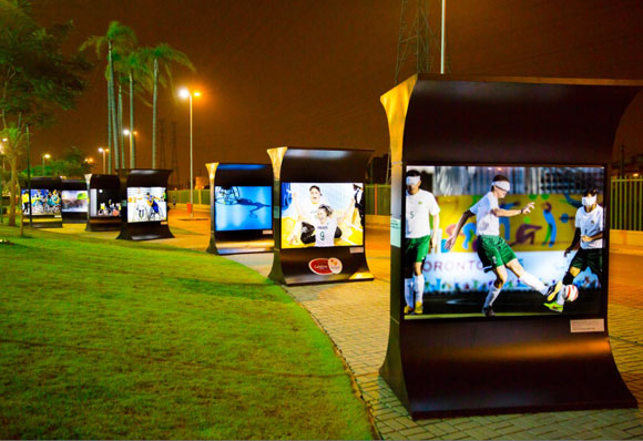 Exposição Esporte em cena